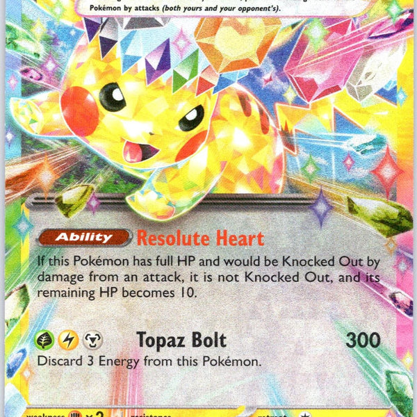 Pikachu ex 057/191 Double Rare SV08: Surging Sparks Pokemon Card NM TCG