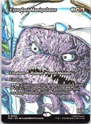Cytoplast Manipulator (Borderless) 5 Teenage Mutant Ninja Turtles MTG NM