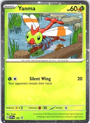 Yanma (Cosmos Holo) 185 Holo Promo Scarlet & Violet Promo Pokemon Near Mint