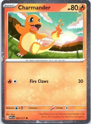 Charmander (Cosmos Holo) 020/217 Miscellaneous Cards & Products Pokemon NM