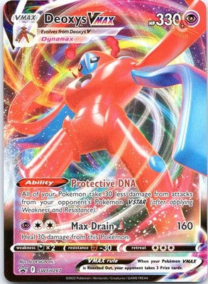 Deoxys VMAX SWSH267 Holo Promo Sword & Shield Promo Pokemon Near Mint