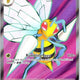 Beedrill ex 098/086 Ultra Rare SV: Chaos Rising Pokemon Card NM TCG
