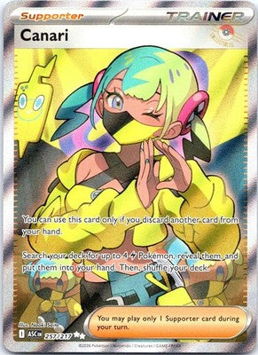 Canari 257/217 Ultra Rare ME: Ascended Heroes Pokemon Card NM TCG