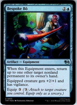 Bespoke Bo Teenage Mutant Ninja Turtles Uncommon Foil MTG Magic The Gathering NM