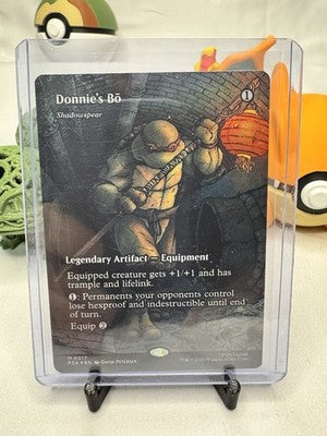Donnie's Bo Teenage Mutant Ninja Turtles Mythic Foil Source Material MTG NM