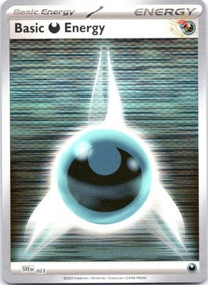 Basic Darkness Energy 023 Scarlet & Violet Energies Pokemon Reverse Holo NM