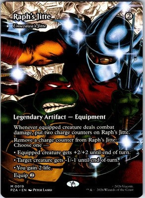 Raph's Jitte - Umezawa's Jitte (Borderless) Teenage Mutant Ninja Turtles Source