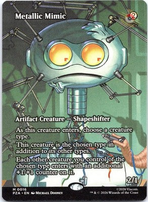 Metallic Mimic (Borderless) 16 Teenage Mutant Ninja Turtles MTG NM