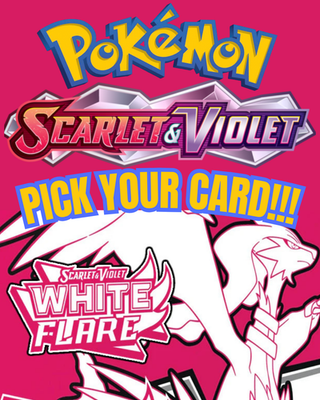 Pokemon SV: White Flare Pick Your Card Holo RH NM Near Mint US Seller