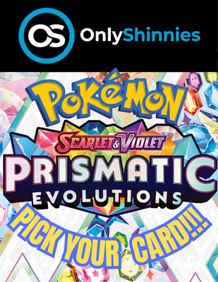 Pokemon Prismatic Evolutions SV8a Pick Your Card Shiny NM Near Mint US Seller