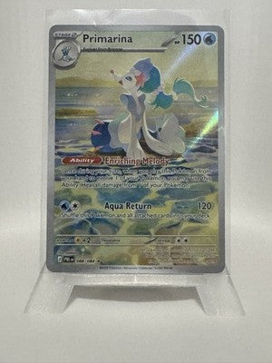 Primarina 088/084 Illustration Rare Pokemon Mega Evolution Pitch Black ME05 NM