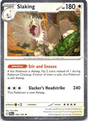 Slaking (Cosmos Holo) 162/193 Rare Miscellaneous Cards & Products Pokemon NM