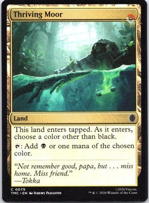 Thriving Moor 79 Commander: Teenage Mutant Ninja Turtles MTG NM