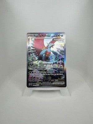 Roaring Moon ex 251/182 SIR Special Illustration Rare Paradox Rift Pokemon NM