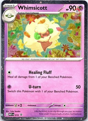 Whimsicott (Cosmos Holo) 019 Holo Promo ME: Mega Evolution Promo Pokemon NM