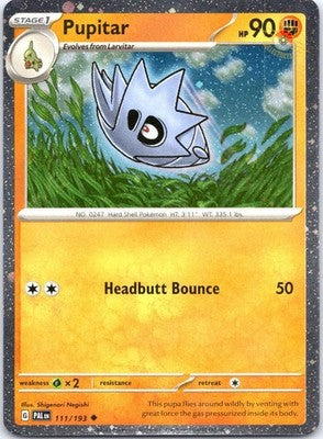 Pupitar (Cosmo Foil) 111/193 Holo Miscellaneous Cards & Products Pokemon NM