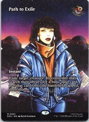 Path to Exile (Borderless) 1 Teenage Mutant Ninja Turtles MTG NM