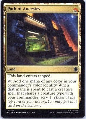 Path of Ancestry 70 Commander: Teenage Mutant Ninja Turtles MTG NM