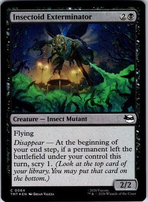 Insectoid Exterminator Teenage Mutant Ninja Turtles Common Foil MTG NM