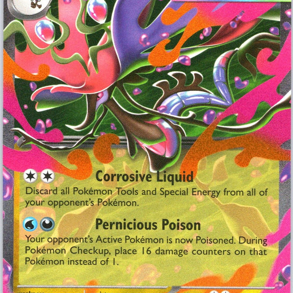 Mega Dragalge ex 065/086 Holo Double Rare Chaos Rising Pokemon Near Mint