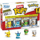 Funko Bitty Pop Pokemon Series 1 - Pikachu Vaporeon Caterpie Cubone