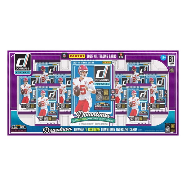 2025 Panini Donruss NFL Football Costco Downtown Exclusive Box