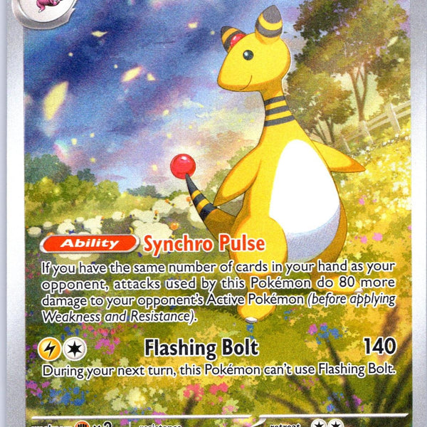 Ampharos 090/086 Holo Illustration Rare Chaos Rising Pokemon Near Mint