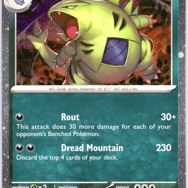 Tyranitar (Cosmo Foil) 135/193 Holo Miscellaneous Cards & Products Pokemon NM