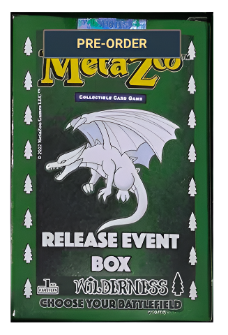 MetaZoo Wilderness First Edition Release Event Box - sealed