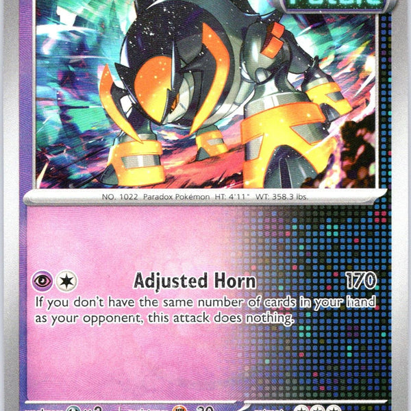 Iron Boulder (Poke Ball Pattern) 046/131 Prismatic Evolutions Pokemon Holo NM