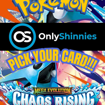 Pokemon ME04: Chaos Rising — Pick Your Card! Holos, Reverse Holos, EXs, Illustration Rares, SIRs