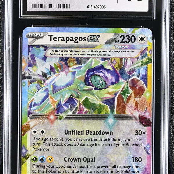 Terapagos ex 092/131 Holo — CGC 10