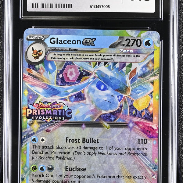 Glaceon ex 026/131 Surprise Box — CGC 8.5
