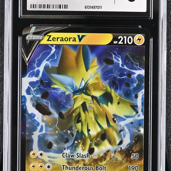 Zeraora V SWSH263 Zeraora V Battle Deck — CGC 8