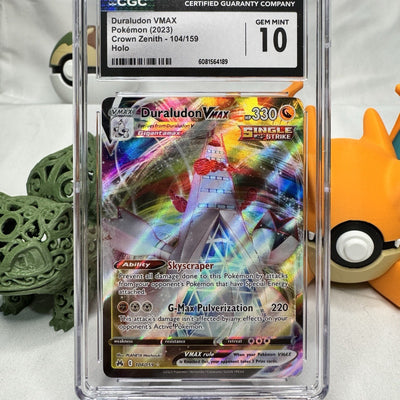 Duraludon VMAX 104/159 Crown Zenith Holo — CGC Gem Mint 10