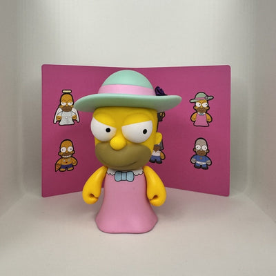 Kidrobot The Simpsons Many Faces of Homer — Homer in Dress 3" Vinyl Figure