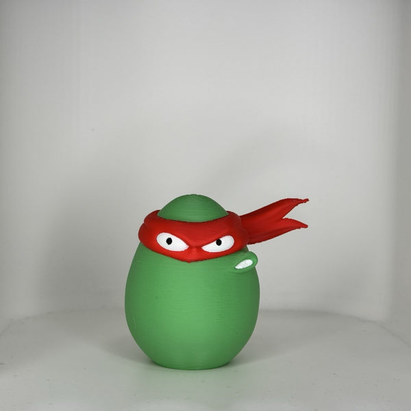 TMNT Easter Eggs — 3D Printed Teenage Mutant Ninja Turtles