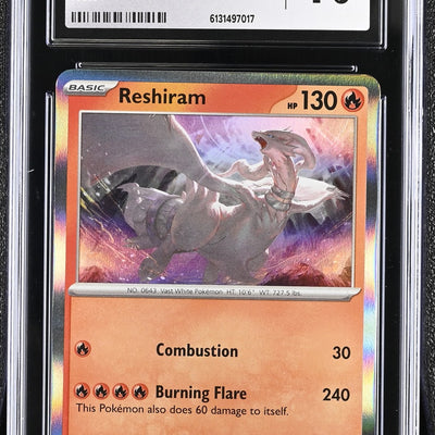Reshiram 017/094 Holo — CGC 10