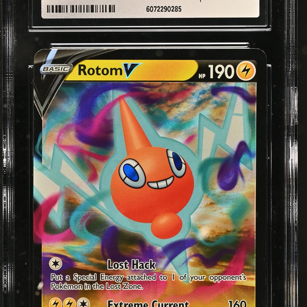 Rotom V SWSH257 Hidden Potential Tin — CGC 9
